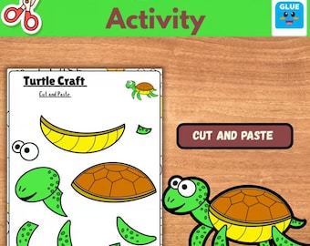 Sea Turtle Craft | Ocean Animals | Summer Theme Activities | Under the Sea