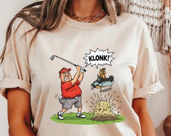 Comfort Colors Golf Shirt, Men And Women's Golf Lover Tee