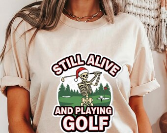 Comfort Colors Golf Shirt, Men And Women's Golf Lover Tee