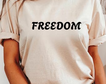 Freedom Graphic Tee: Human Rights Shirt