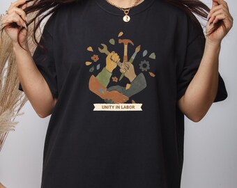 Camiseta Unidad en el Trabajo - Sudadera Solidaridad y Comunidad - Camiseta Declaración de Derechos Humanos