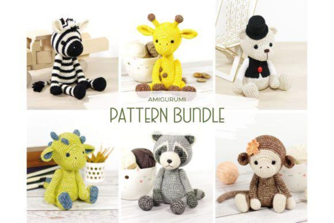 Amigurumi Pattern Bundle - Etsy