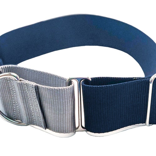 2 Inch Wide Personalized Classic Solid Collar Martingale or Etsy