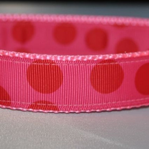 Dog Collar - Sweet Red Dot