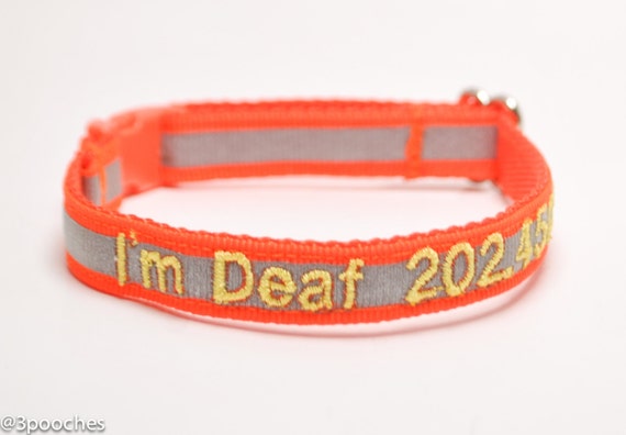 reflective cat collar personalized