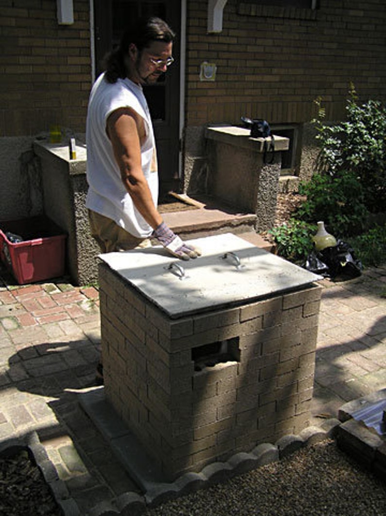 Build Your Own Brick Raku Kiln Etsy