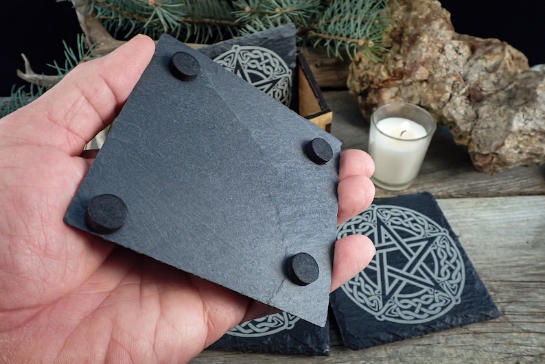 Pentagram Coaster Set by Bromigo77