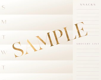 Planejadores diários minimalistas, cronograma, download instantâneo, planejador digital, planejador para iPad, planejador de notabilidade, lista de tarefas, planejador de preparação de refeições