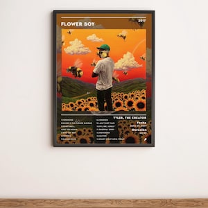 Flower Boy Poster - Tyler, The Creator (Apoleo Edition)
