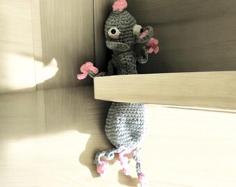 Handmade Mouse Doorstop | Crochet Door Stop | Cute Weighted Mouse Decor | Farmhouse Home Accent | Functional Gift