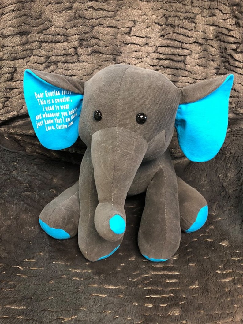 Elephant/memory Elephant/handmade Elephant/memory of Loved Etsy