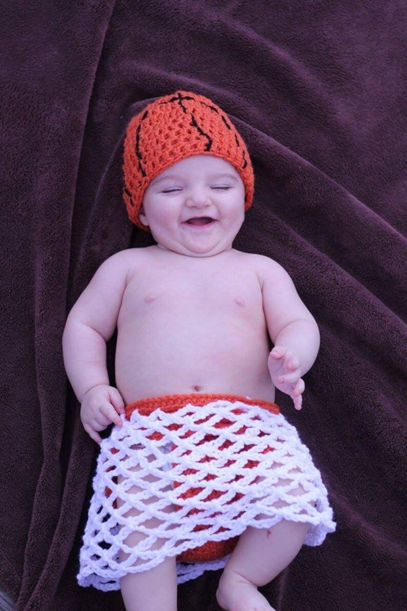 Baby Basketball Set Basketball Hat Basketball Net Cocoon Nb Etsy