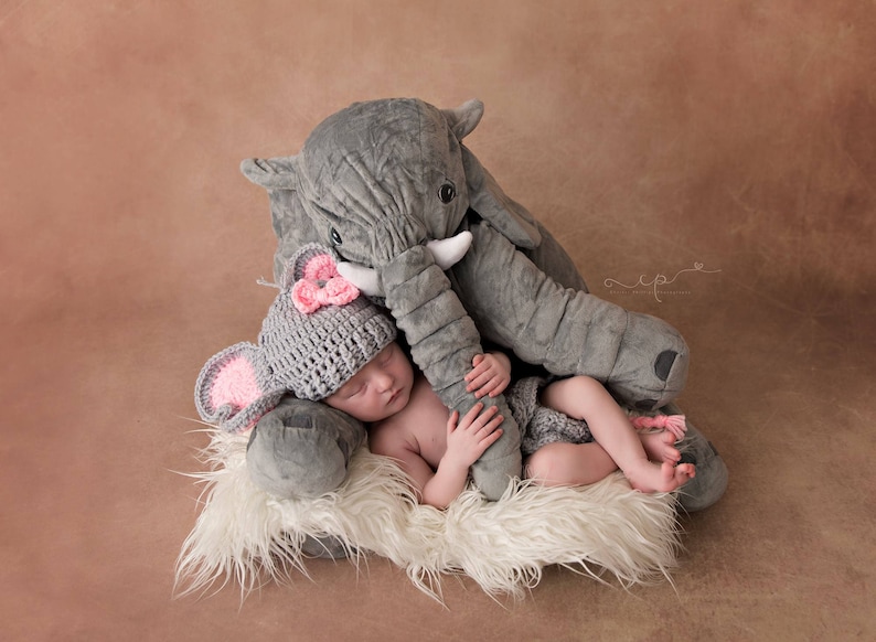 Elephant baby set/Newborn Elephant Set/Baby Girl Gift/Baby | Etsy
