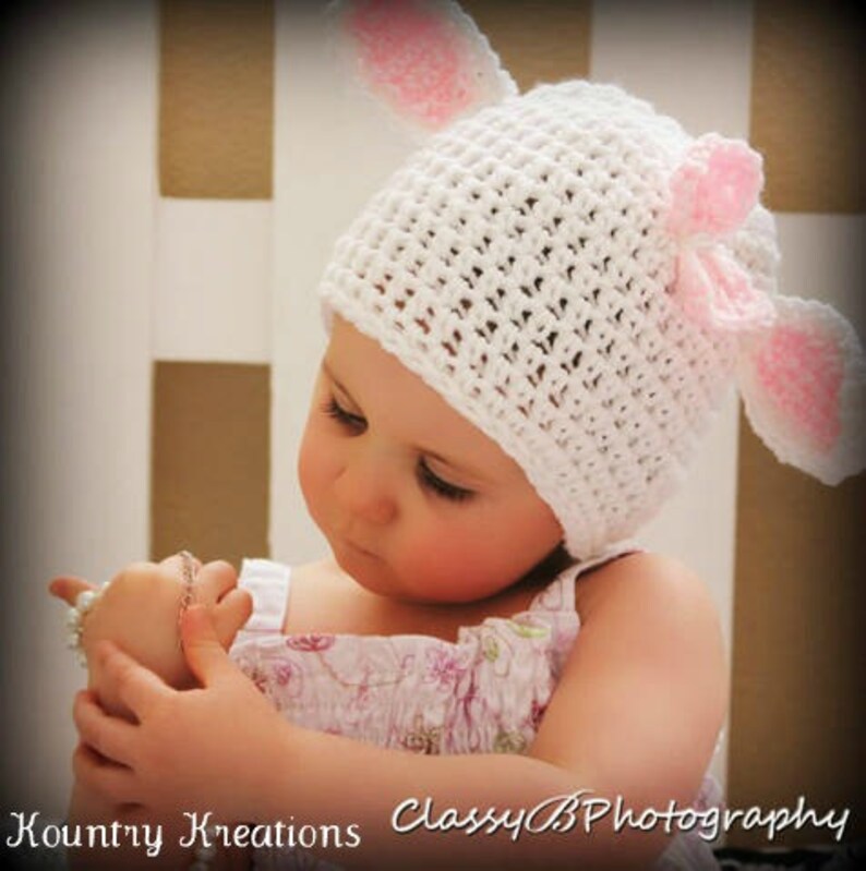 Crochet Lamb Hat Newborn Lamb Hat Baby Girl Hat Toddler Etsy
