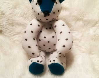 Handmade Memory Bear, Custom Legacy Plush, Handmade Keepsake from Loved One’s Clothing, Memorial Keepsake Gift, Handmade Memorial Gift