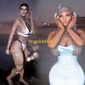 Fivem VIP Branded Female Clothing Pack, High Quality FiveM GTA 5 Clothing Pack, FiveM Ready 4GB