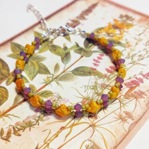 Handmade Beaded Double-Layer Bracelet - Elegant Seed Bead Jewelry, Spring Colors, Unique Gift for Her, Fashion Boho Bracelet