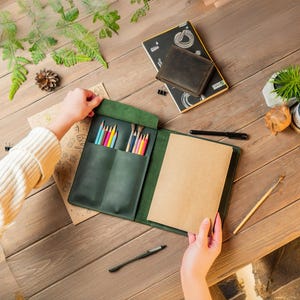 Personalized Leather A5 Journal, Custom Travel Diary, Leather Notebook, Leather Guestbook, Bible Leather Case, Leather Journal,Leather Diary