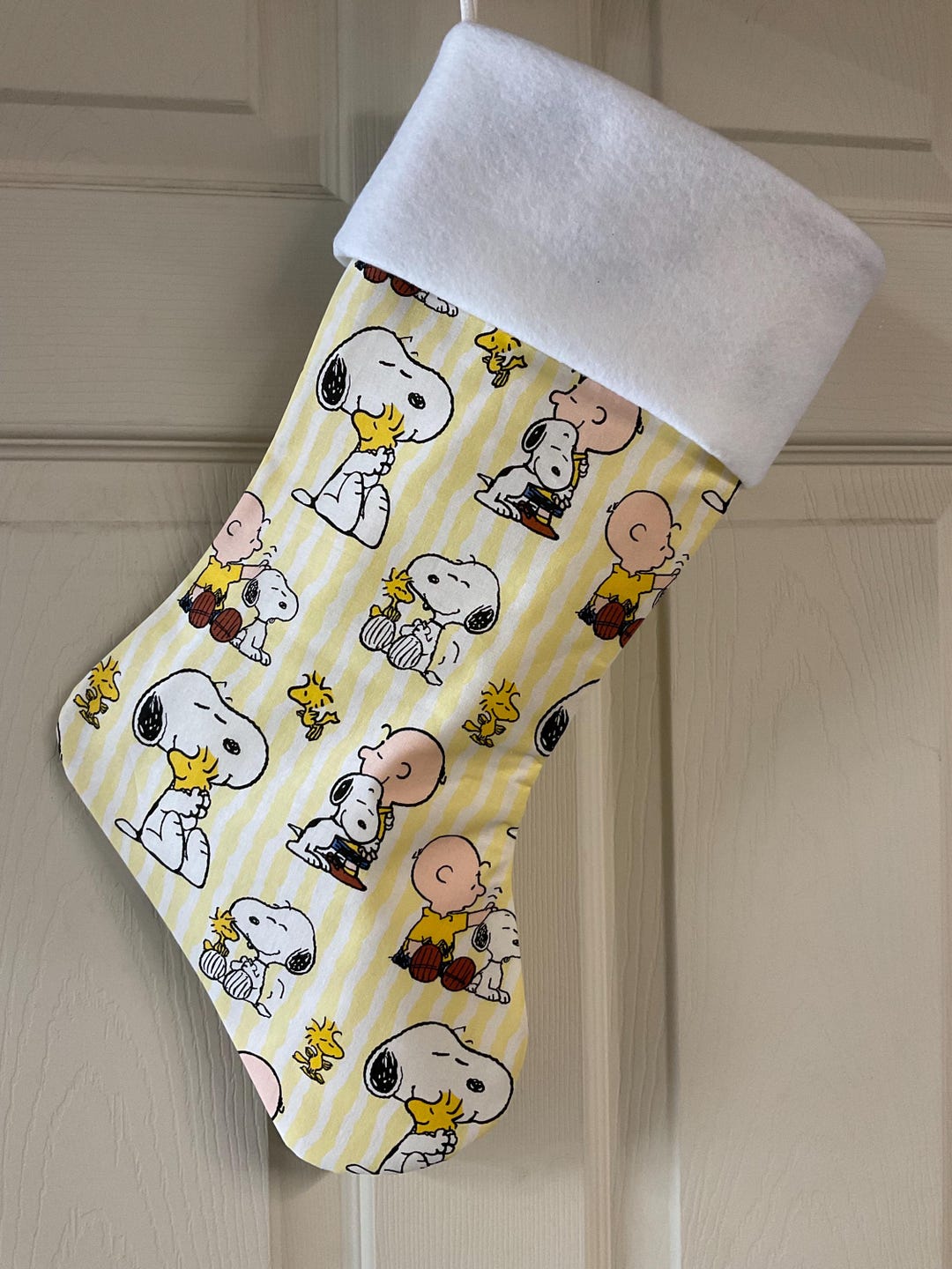 Charlie Brown Christmas Stocking Etsy