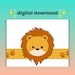 Safari Animal Paper Crown | Printable Jungle Crown for Kids' Birthday ...