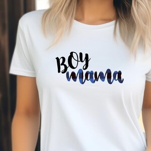 Boy Mama Tee, Simple Shirt for Boy Moms, Mother&#39;s Day Gift, Mom T-Shirt, Gift for Mom, Cute Mama Tee, Mom to be, Trendy Mom Shirt, Mom Life