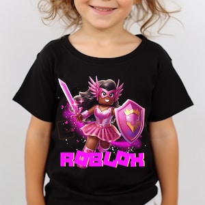 Roblox Girl Superhero PNG | Cute Gamer Girl Digital Download | Roblox Female Character Clipart for DIY & Crafts