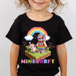 Minecraft-inspiriert My Little Pony PNG, Minecraft PNG, Minecraft Girls, Minecraft Einhorn PNG, Minecraft Pastell Design | Minecraft Einhorn