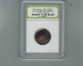 Ancient new World pirate era Spanish bronze nummis C- 1400-1600- AD