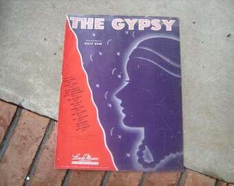 1945 vintage sheet music ( the gypsy )