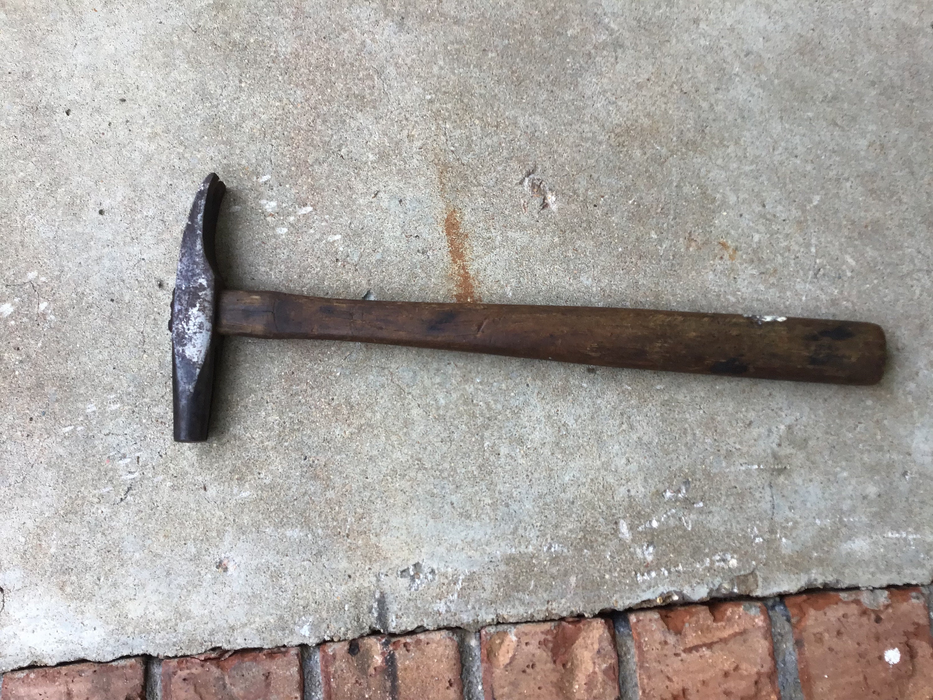 Vintage old tack hammer. T-1.