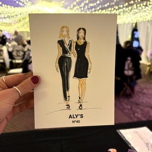 LIVE GUEST PORTRAIT, Wedding Sketching, Live Wedding Artist, Fashion illustration, Live Artist, Guest Drawing, California, 4-8 hours package