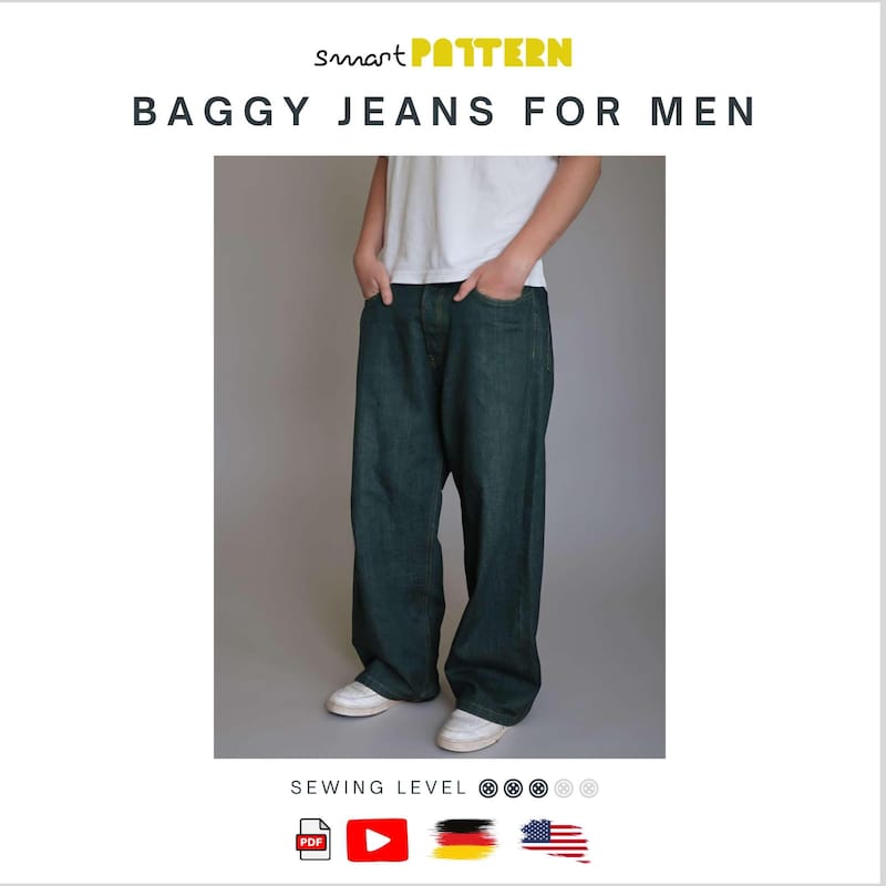 Baggy Pants Pattern Etsy — free download