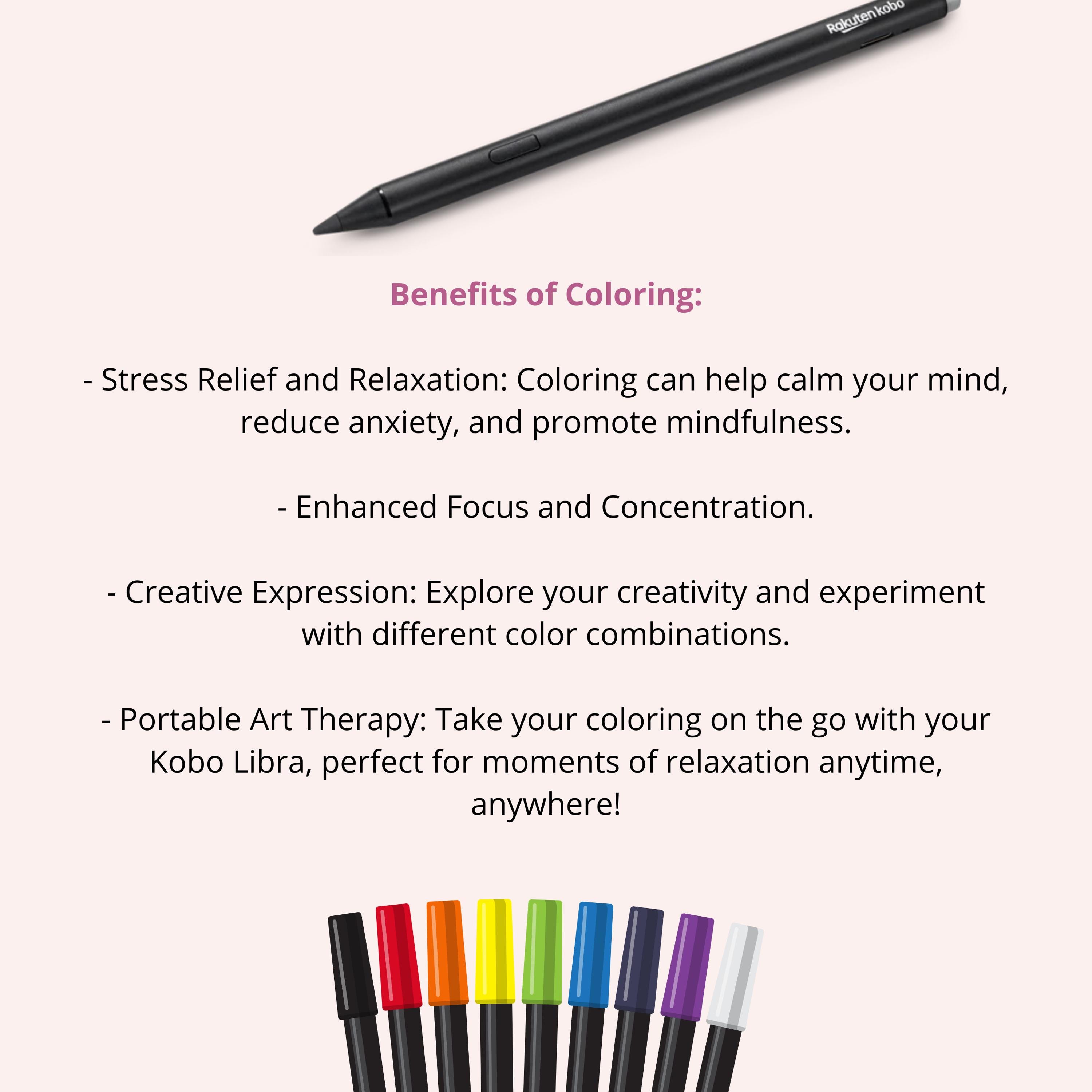 Cozy Coloring Book for Kobo Libra Colour: Coco Wyo Style (PDF) - Etsy