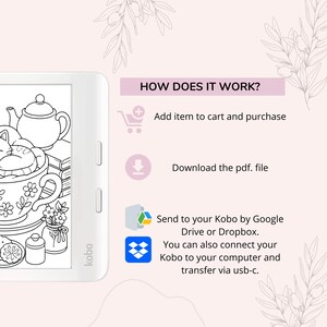 Kobo Cozy Coffee Corners Coco Wyo Style Coloring Colouring Book Painting for Kobo Libra Colour Relax Games Pen Stylus Jornal Download image 6