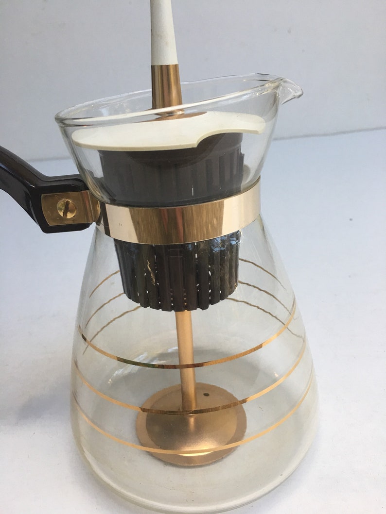 Mid Century Cory Coffee Carafe Percolator Atomic Style