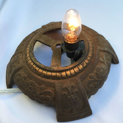 Unique Clasp Hands Glass Sculpture shops Globe for Lamp Milk glass Vintage HAND