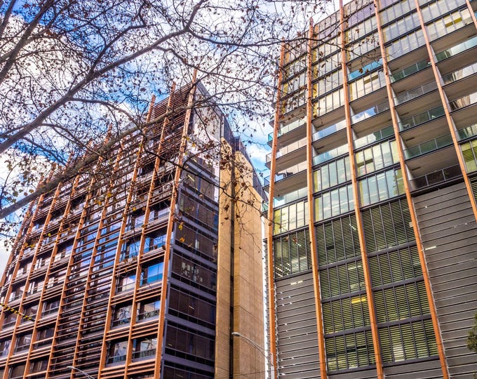 Melbourne Australia High-Rise Architecture Photo | Instant Digital Download