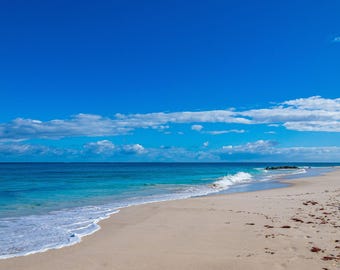 Azure Beach Photo: Western Australia Tropical Seascape (Digital Download)