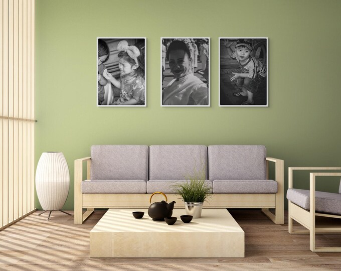 Asian Portrait Bundle – Black & White Set