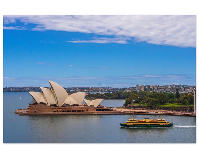 Sydney Opera House Wall Art – Aluminium Metal Print, Australia Photography