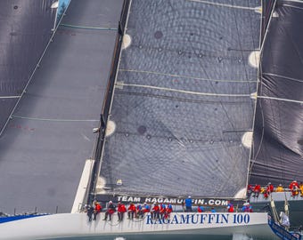 Sydney to Hobart Yacht Race Photo: Nautical Sailing Art (Digital Download)