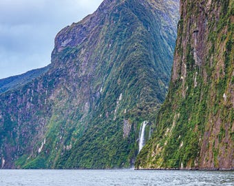 Milford Sound Photography Print: New Zealand Landscape Art (Digital Download)
