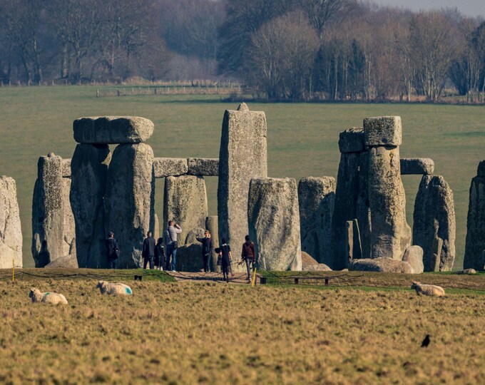 Instant Download Photo Stonehenge, Wiltshire UK, Ancient Monument, World Heritage Art high Res Fine Art Stonehenge Decor Print