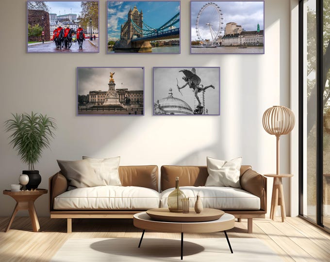 London Landmark Photo Bundle – 5 Landscape Downloads
