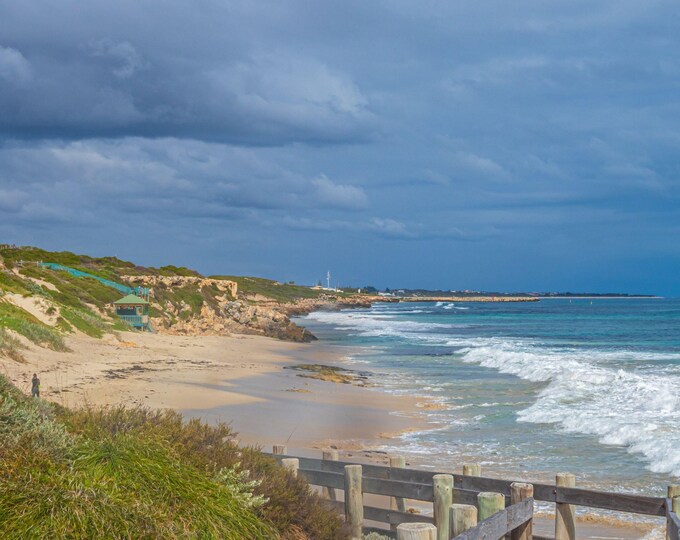 Perth Beach Indian Ocean - Instant Download Photo