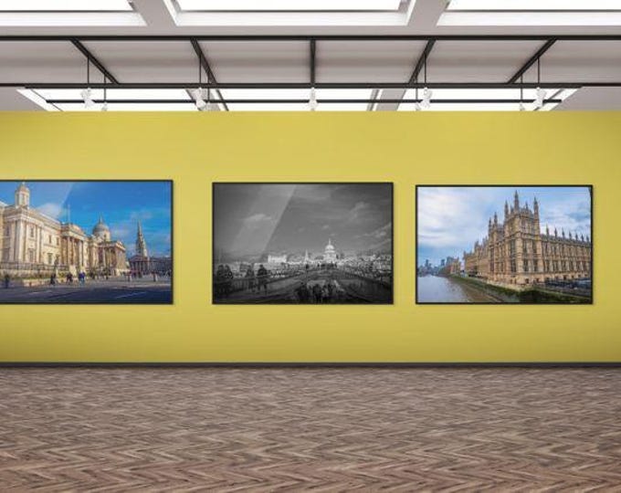 London Landmarks Photography Set: Cityscape Travel Art (Digital Download)