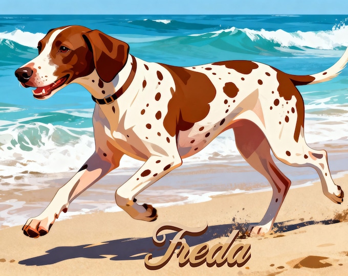 German Shorthaired Pointer Puzzle 500 Piece Dog Jigsaw Gift