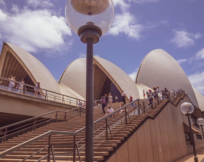 Iconic Sydney Opera House Photo Download, Circular Quay Fine Art, High Res Wall Decor and Travel Lover Gift