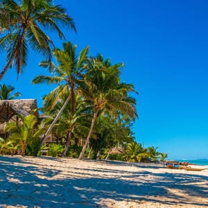 Rarotonga Beach Photo: Tropical Cook Islands Wall Art (Digital Download)