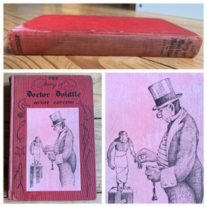 The Story of Doctor Dolittle by Hugh Lofting 1924 Printing - Terrific Collector Gift!